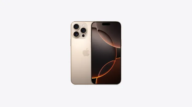 Picture of iPhone 16 pro max 256 gb KSA Desert